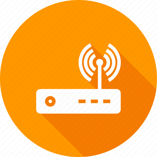 Antenna, hardware, internet, modem, router, signals, wi-fi icon - Download on Iconfinder
