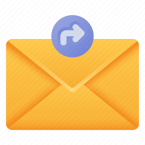 Forward, email, mail, message, letter, envelope icon - Download on Iconfinder