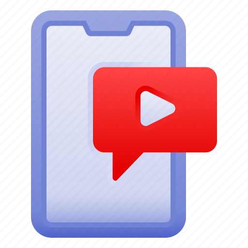 Video, message, chat, mail, bubble icon - Download on Iconfinder