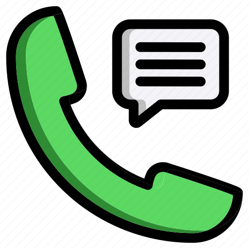 Call, chat, message, phone, talk, communication, conversation icon - Download on Iconfinder