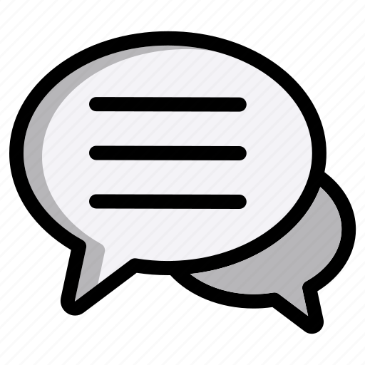 Chat, message, communication, bubble, talk, conversation, speech icon - Download on Iconfinder
