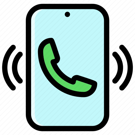 Phone, mobile, smartphone, communication, chat, call, interaction icon - Download on Iconfinder