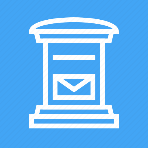 Communication, letter, letter box, mail, post, post box, postman icon - Download on Iconfinder