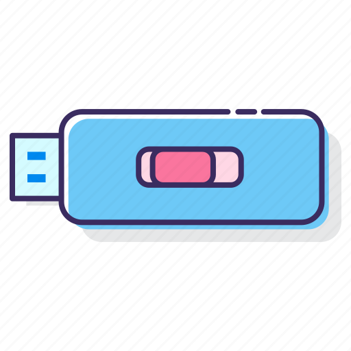 Data, flash storage, pendrive, thumbdrive icon - Download on Iconfinder