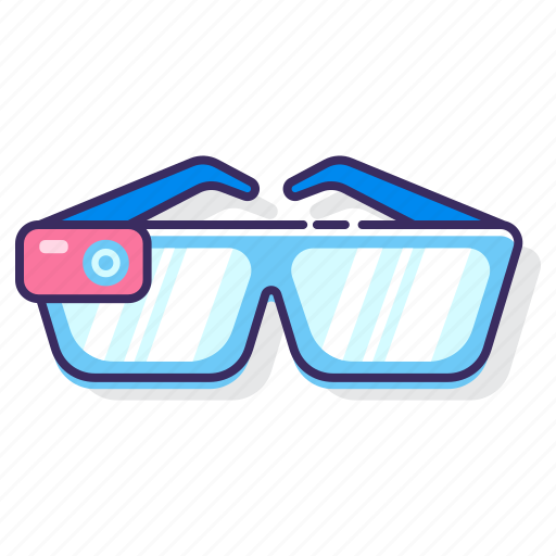 Glasses, google glasses, smart, smart glasses, spectacles icon - Download on Iconfinder