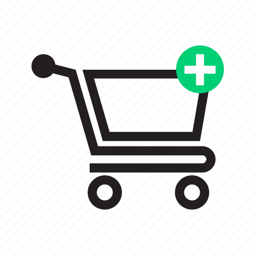 Add, buy, cart, outline, plus, shopping, store icon - Download on Iconfinder