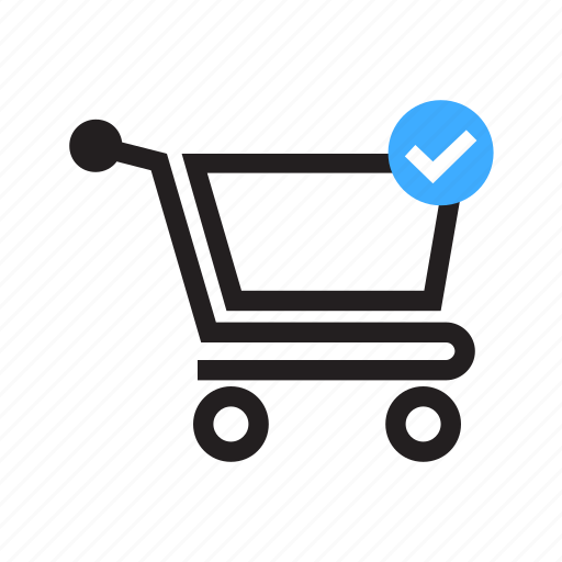Accept, cart, checklist, outline, sent, shopping, verified icon - Download on Iconfinder
