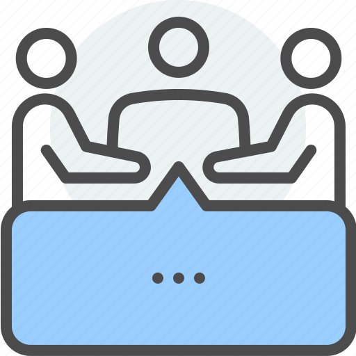 Communication, conference, conversation, debate, dialogue, discourse, group discussions icon - Download on Iconfinder