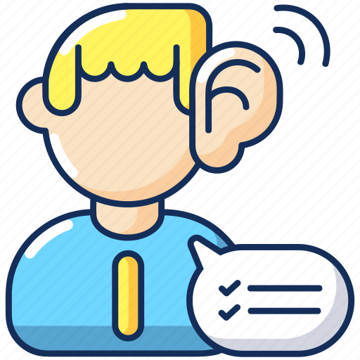 Listen, communication, skill, connection icon - Download on Iconfinder