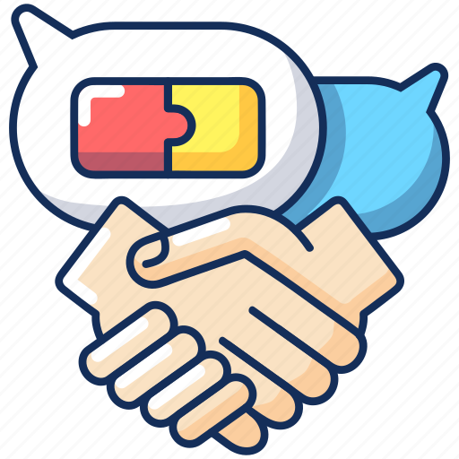 Business partnership, negotiation, teamwork, skill icon - Download on Iconfinder
