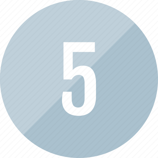 Five, number, track icon - Download on Iconfinder