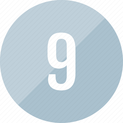 Nine, number, track icon - Download on Iconfinder
