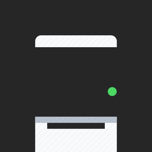 Communications, devices, document, ios, material grid, paper, printer icon - Download on Iconfinder