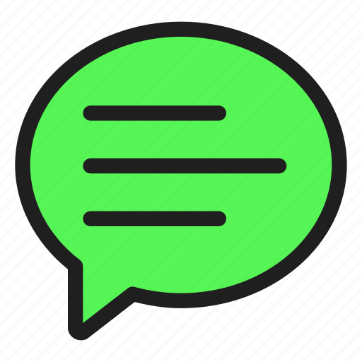 Chat, message, communications, ui icon - Download on Iconfinder