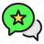 chat, rating, favourite, communications 