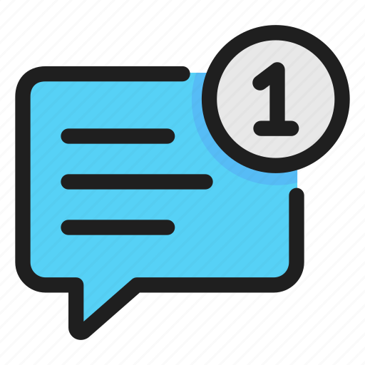Chat, notification, communications, multimedia icon - Download on Iconfinder
