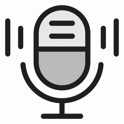Microphone, voice, recording, communication, sound icon - Download on Iconfinder