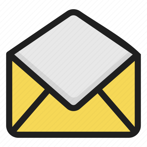 Open, email, message, mail, letter icon - Download on Iconfinder