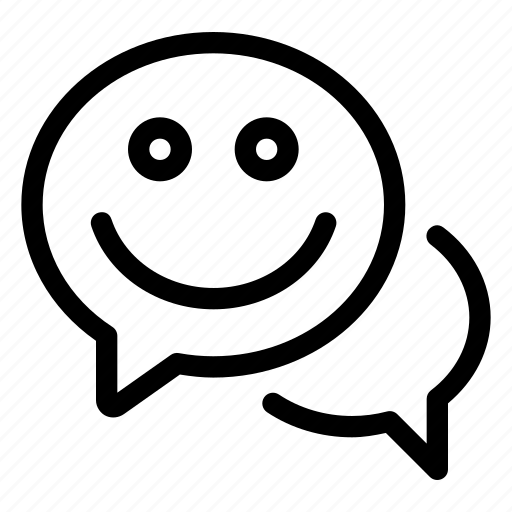 Chat, smile, emoticon, communications icon - Download on Iconfinder