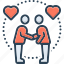 relationship, rapport, bond, connection, liaison, handshake, friendship, affiliations 