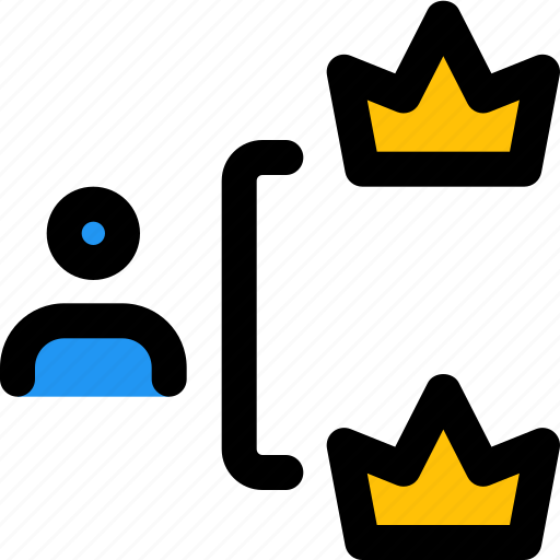 People, crown, work, office, company icon - Download on Iconfinder