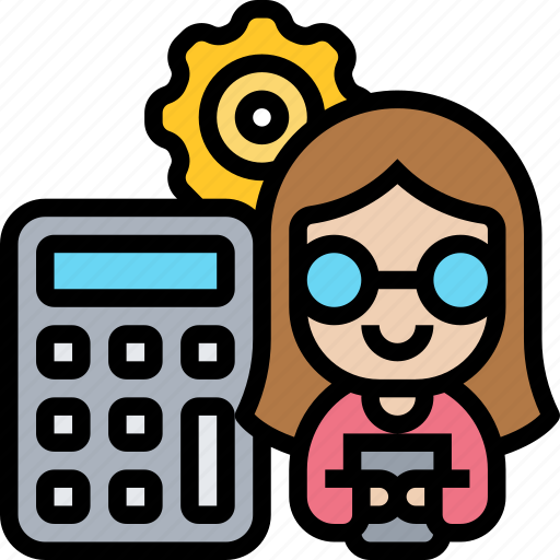 Accounting, administration, calculator, financial, manager icon - Download on Iconfinder