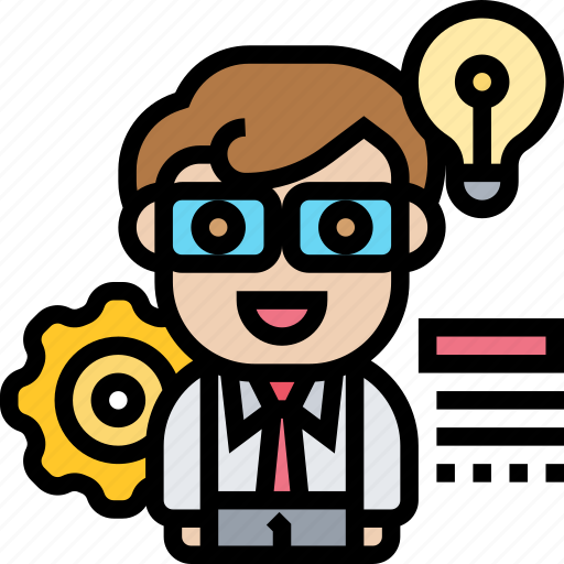 Chairman, research, developer, inventor, creator icon - Download on Iconfinder