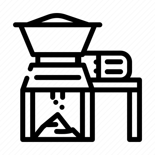 Household, waste, shredder, compost, production, device, tool icon - Download on Iconfinder