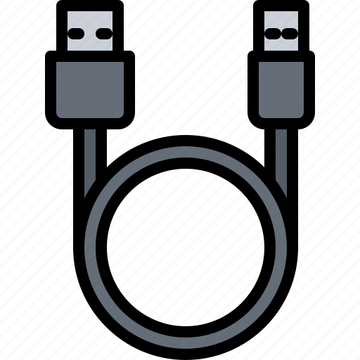 Cable, computer, electronics, micro, microelectronics, repair, usb icon - Download on Iconfinder