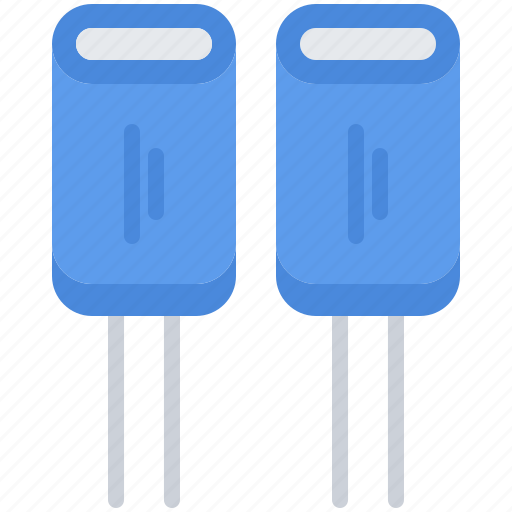 Capacitor, computer, electronics, microelectronics, repair icon - Download on Iconfinder