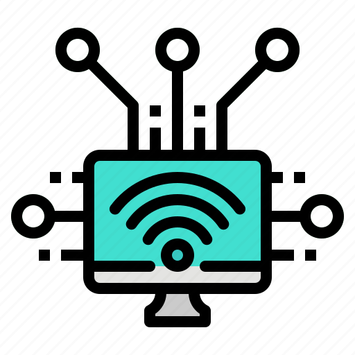 Computer, hotspot, internet, wifi, wireless icon - Download on Iconfinder