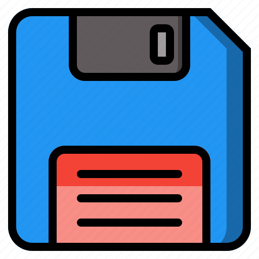 Computer, disk, diskette, floppy disk, multimedia, save, technology icon - Download on Iconfinder