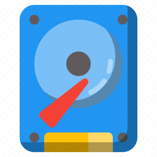 Computer hardware, electronics, hard disk, hard drive, hdd, multimedia, storage icon - Download on Iconfinder