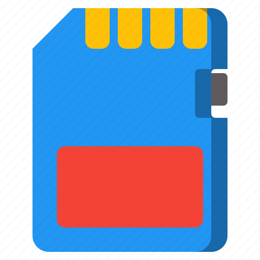 Data, device, electronics, memory card, multimedia, storage, technology icon - Download on Iconfinder
