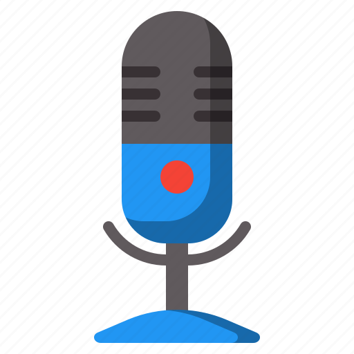 Electronics, microphone, multimedia, music, sound, technology, voice recording icon - Download on Iconfinder