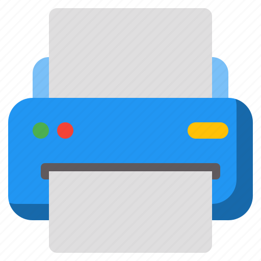 Computer, document, electronics, ink, paper, printer, technology icon - Download on Iconfinder