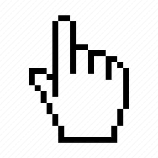 Computer Cursor Hand Indicator Mouse Pointer Technology Icon