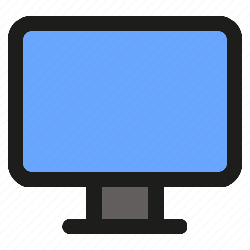Monitor, computer, device, electronics, pc, screen icon - Download on Iconfinder