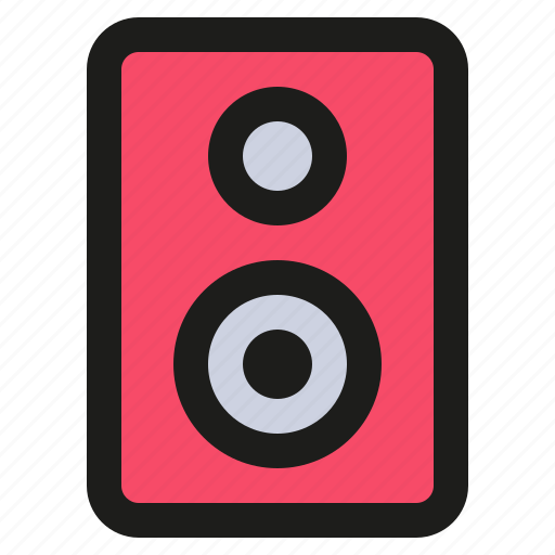 Speaker, computer, device, electronics, sound, audio icon - Download on Iconfinder