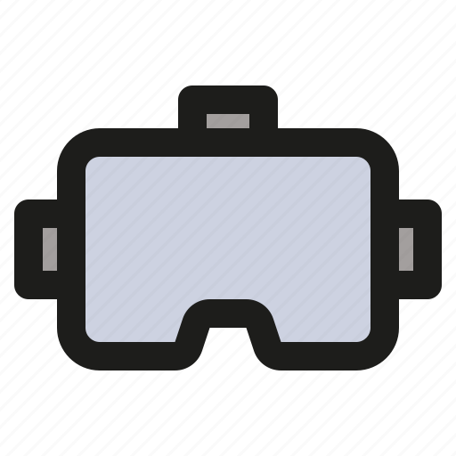 Vr, glasses, vr glasses, computer, device, electronics, augmented icon - Download on Iconfinder