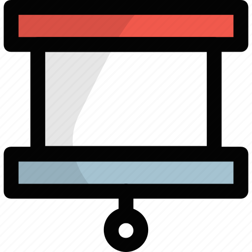 Big screen, empty project screen, presentation, projection screen, projector presentation icon - Download on Iconfinder