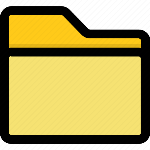 Computer folder, file folder, file organizer, folder, informations icon - Download on Iconfinder