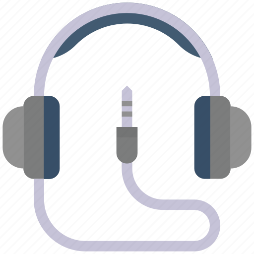 Audio, cable, headphone, headset, listen, sound icon - Download on Iconfinder