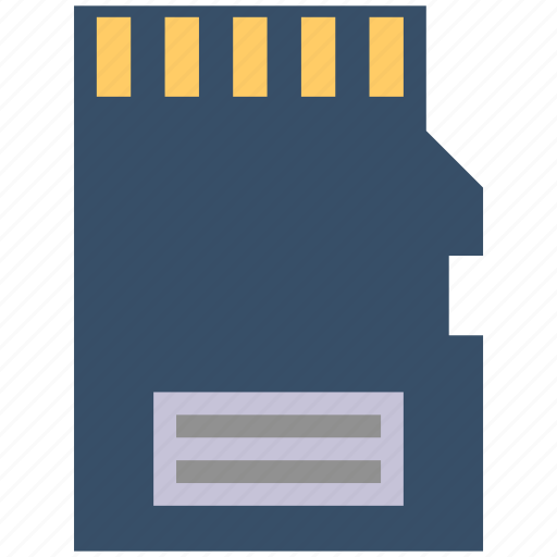 Card, chip, hardware, micro, sd, storage icon - Download on Iconfinder