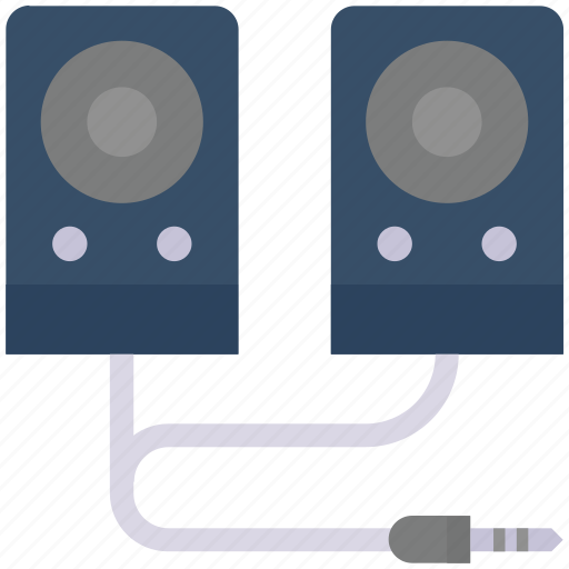 Cable, connect, device, electronic, speaker icon - Download on Iconfinder