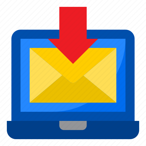Email, mail, envolope, laptop, letter icon - Download on Iconfinder