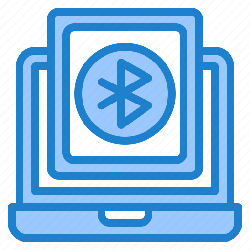 Bluetooth, laptop, communication, technology, internet icon - Download on Iconfinder