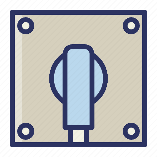 Component, computer, electricity, power cable icon - Download on Iconfinder