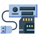 card, reader, electronic, device, computer, memory, storage