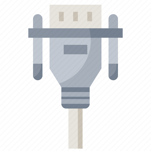 Cable, computer, connection, electronic, electronics, technology, vga icon - Download on Iconfinder